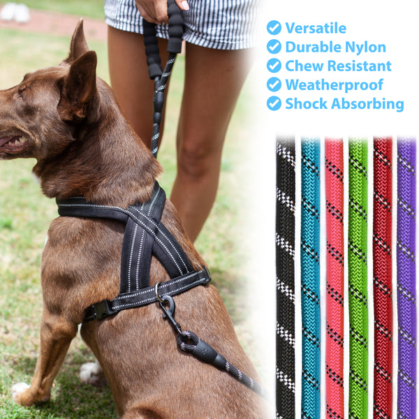 Zenify Pets Rope Dog Lead With Padded Handle