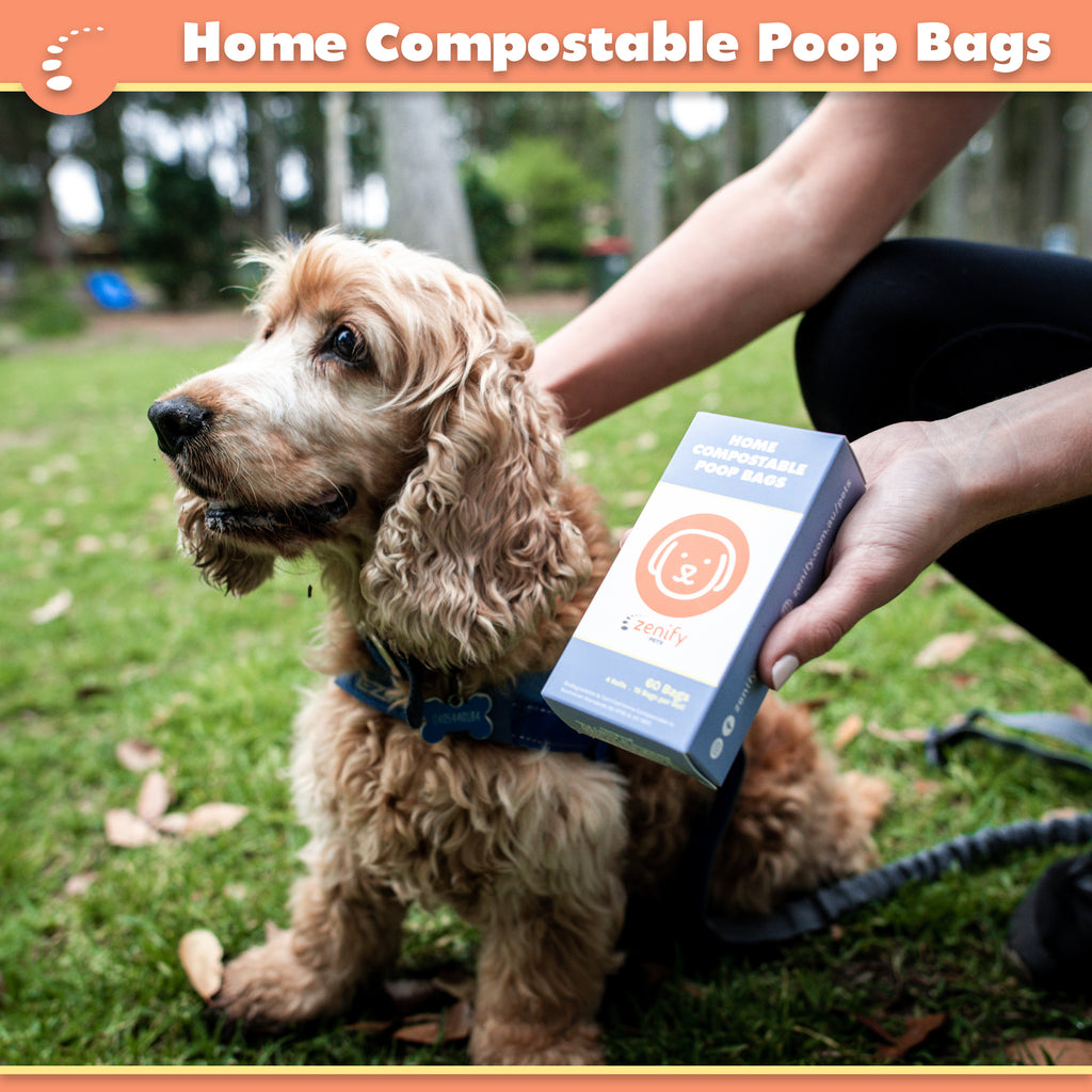 Poop Bags 60 Compostable Bags